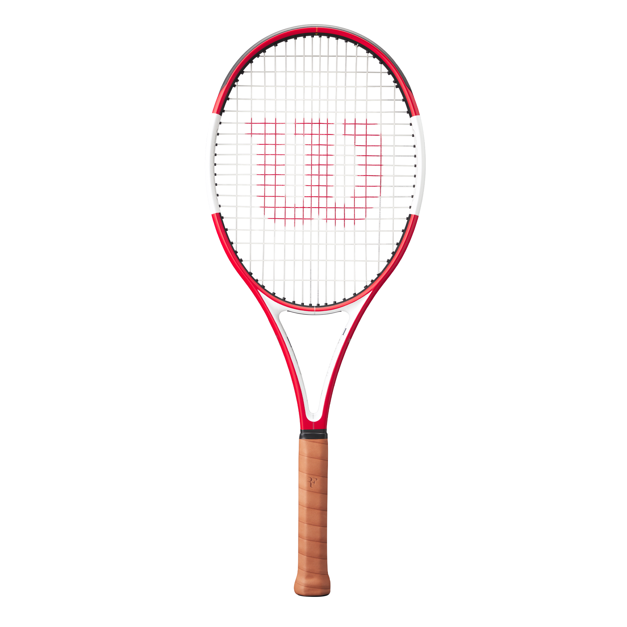 Wilson Roger Federer RF 01 Pro Classic Tennis Racket - White/Red
