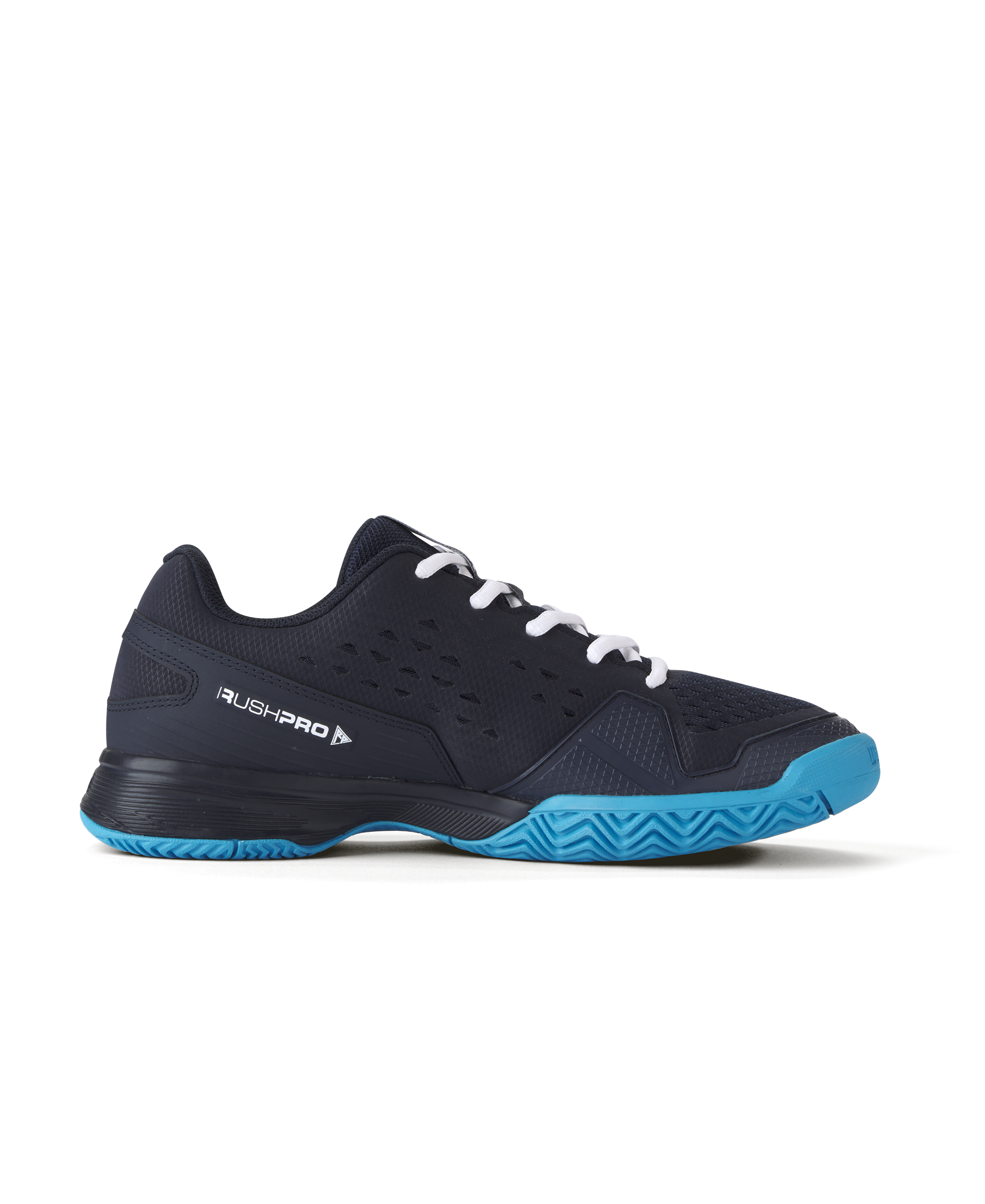 Wilson Rush Pro L Tennis Shoes Junior - Black/ Blue