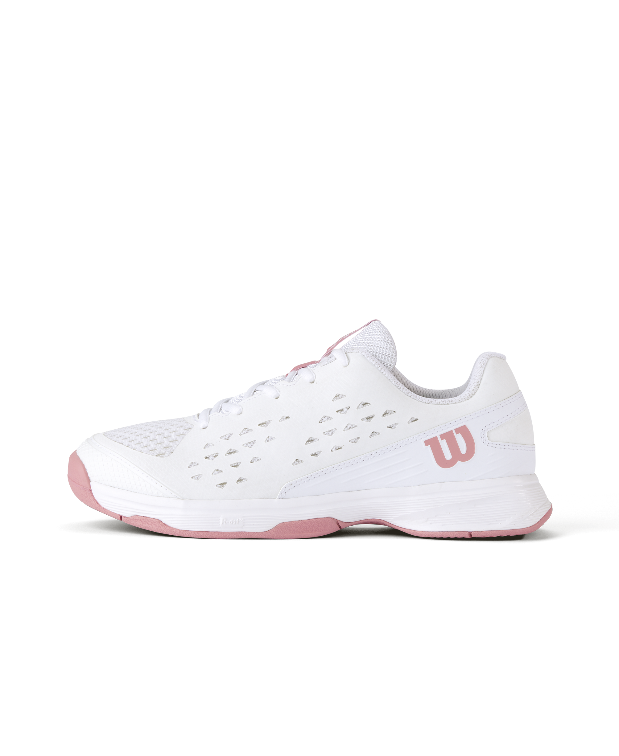 Wilson Rush Pro L Tennis Shoes Junior - White/Pink