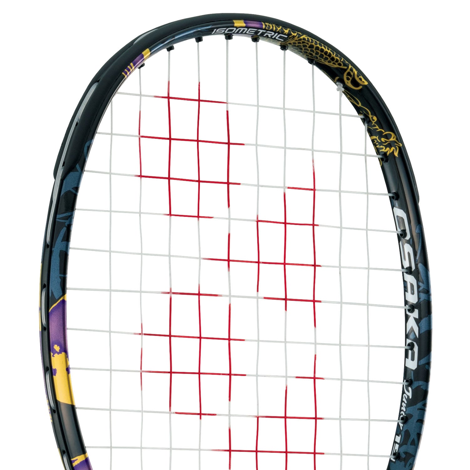 Yonex Osaka Junior 19 Tennis Racket Strung 2022 - Gold/Purple Tennis Rackets Yonex