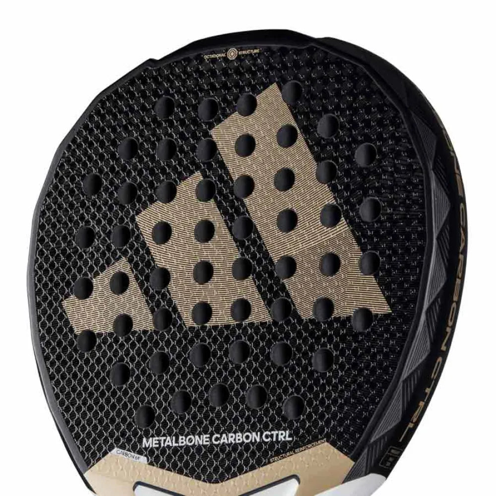 Adidas Metalbone Carbon Ctrl 3.4 Padel Racket - Black/Gold