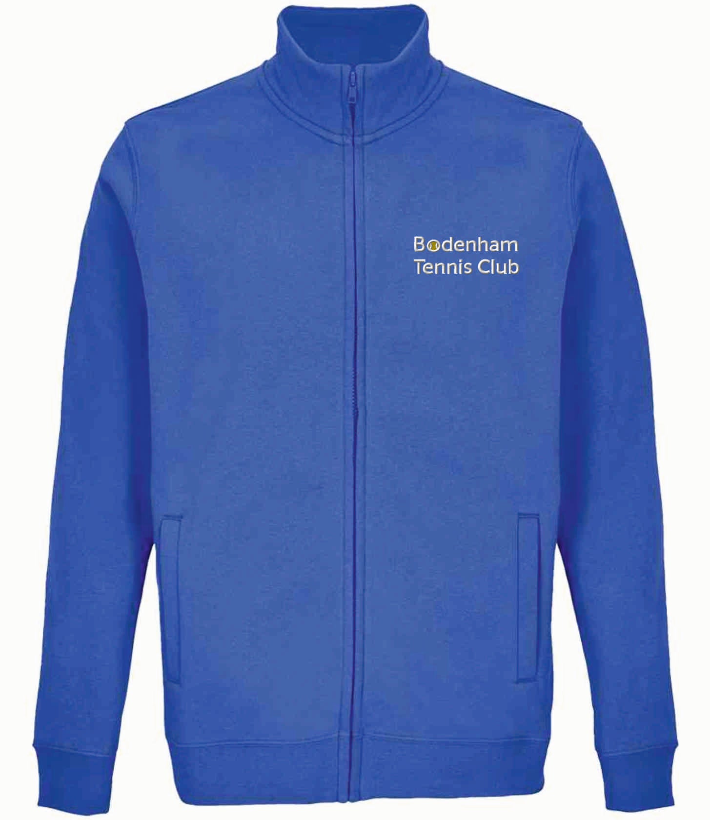 Bodenham Tennis Ladies Zip Sweat