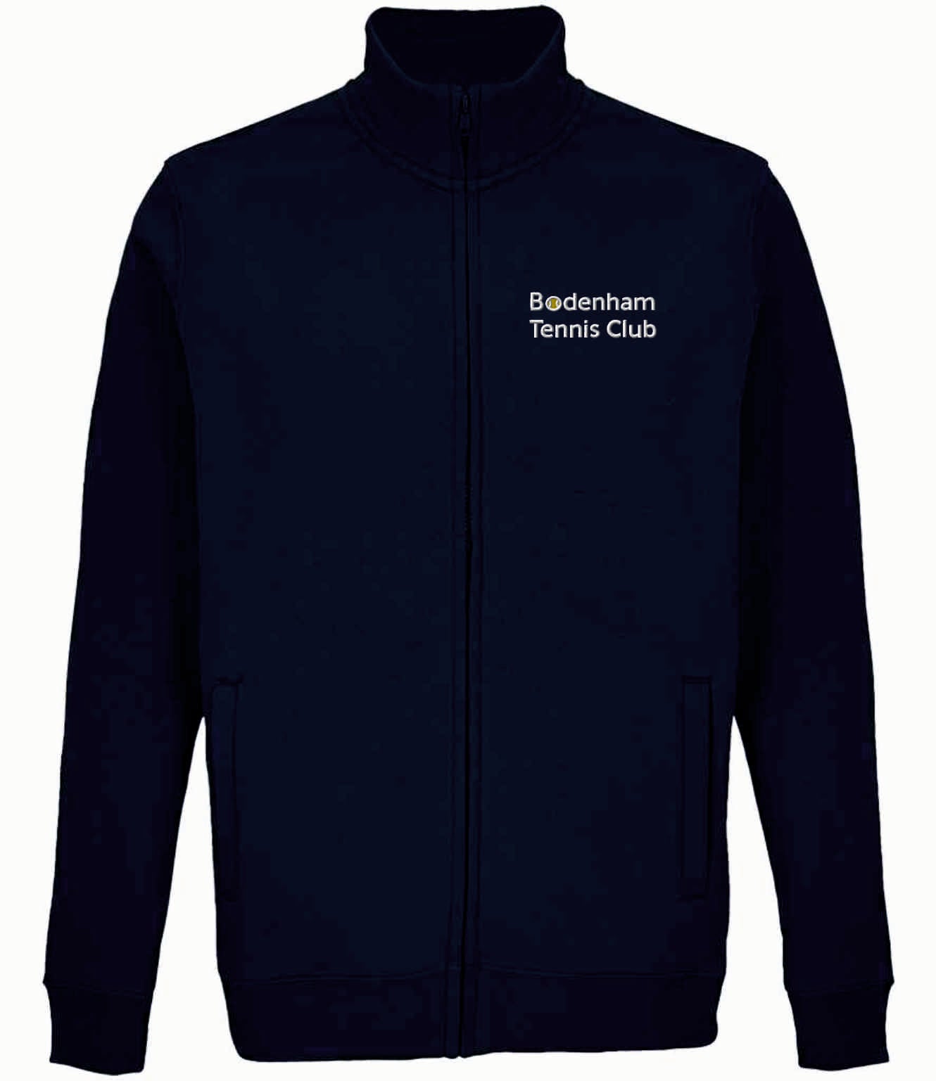 Bodenham Tennis Mens Zip Sweat