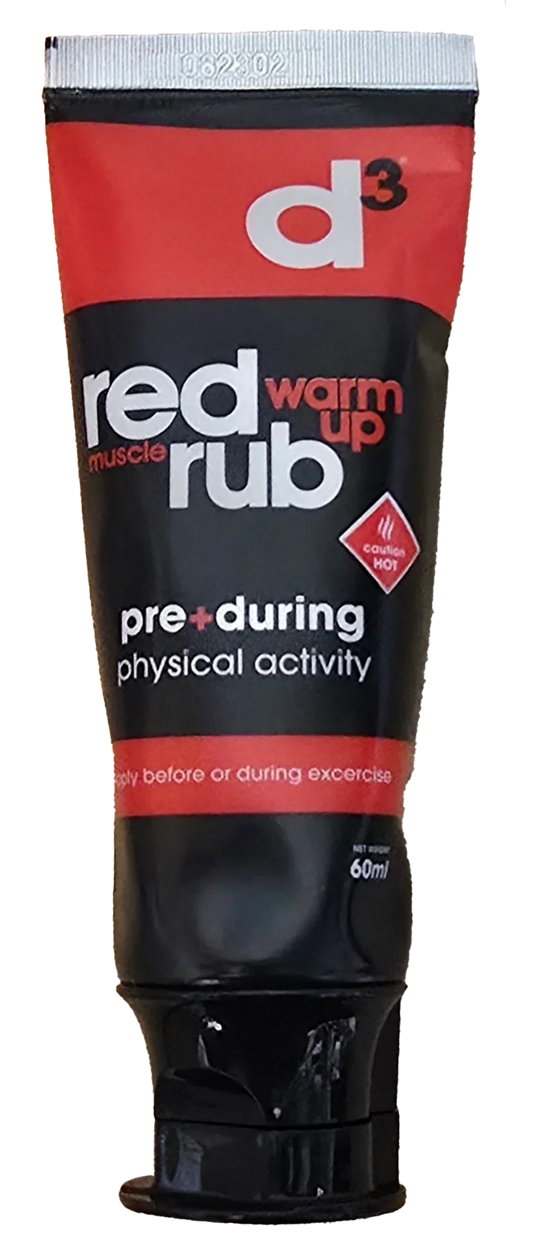 ADD ON D3 Red Muscle Warm Up Rub 60ml (RRUB060RDR) RED 60ml Accessories D3