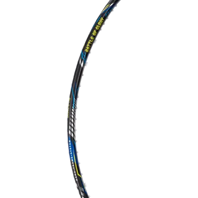 Hundred Battle 600 4U Badminton Racket - Dark Grey/Orange/Silver Badminton Rackets Hundred