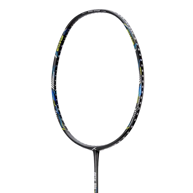 Hundred Battle 600 4U Badminton Racket - Dark Grey/Orange/Silver Badminton Rackets Hundred