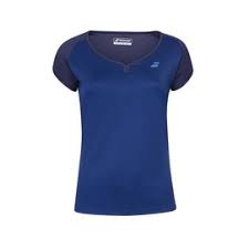 Babolat  Play Cap Women Sleeve Top - Estate Blue