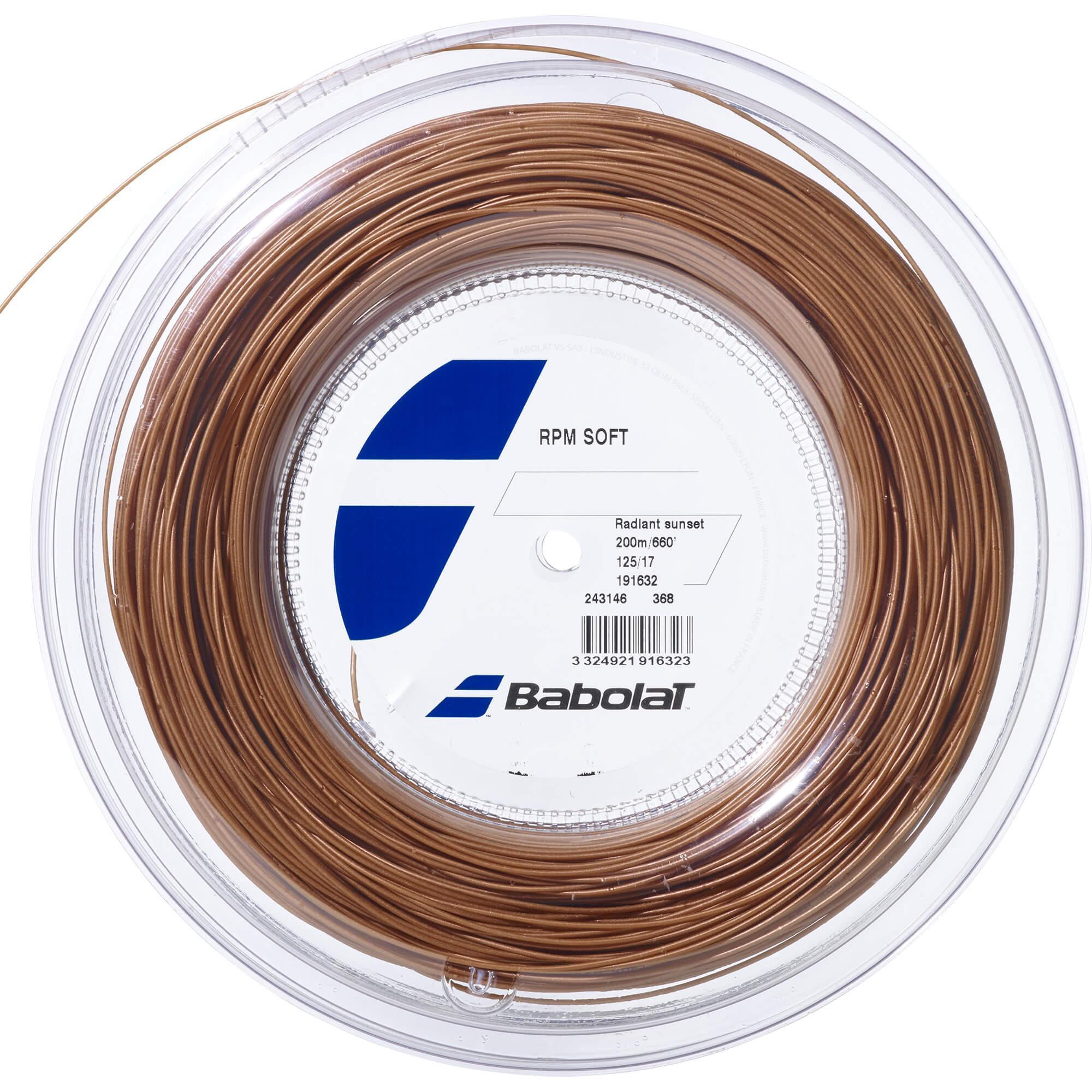 Babolat RPM Soft 1.25mm/200M Tennis String - Radiant Sunset