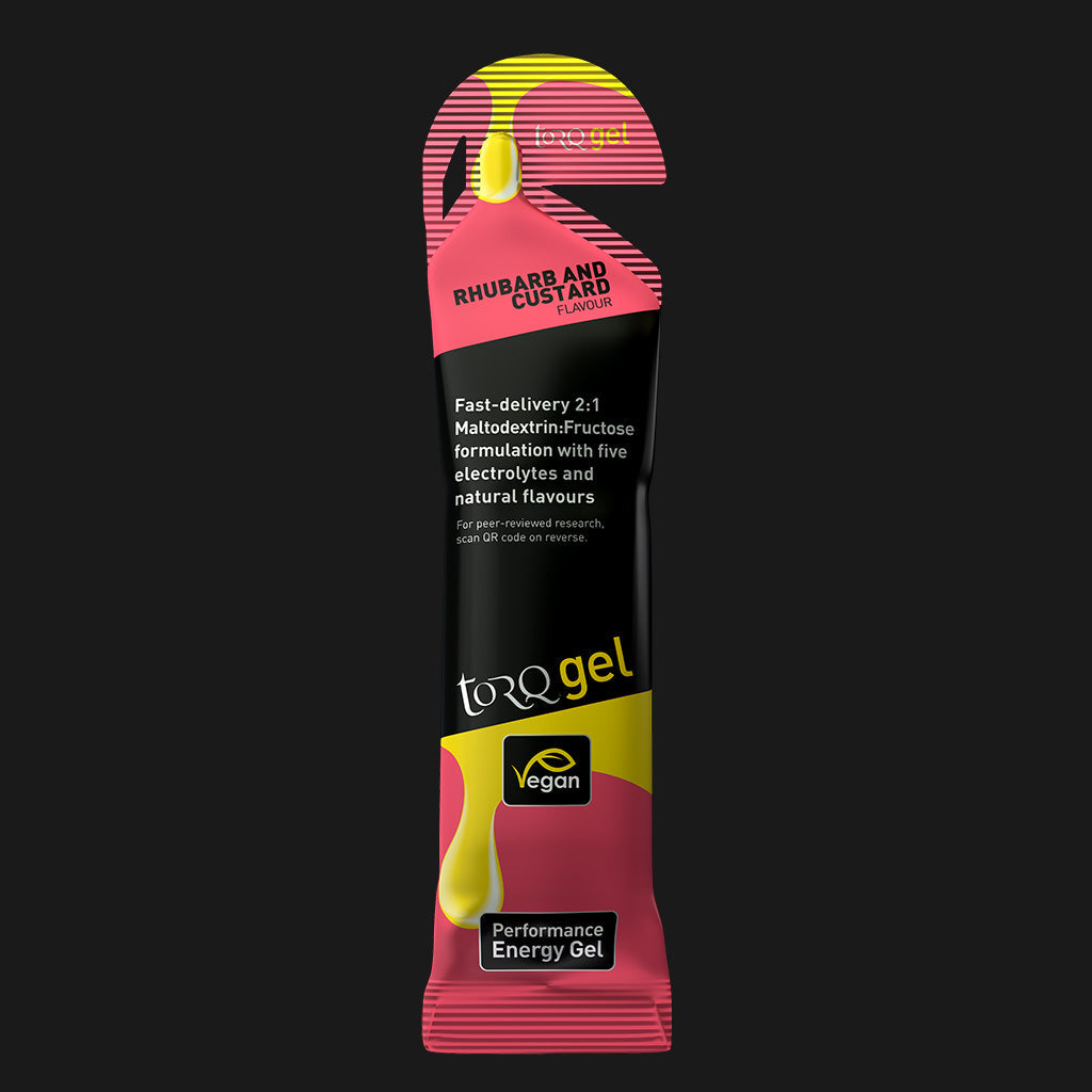 Torq Energy Gels - Single - Rhubarb Custard