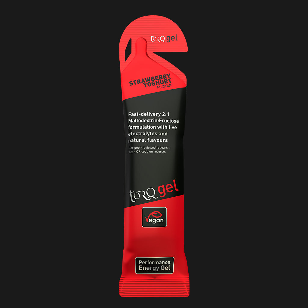 Torq Energy Gels - Single - Strawberry Yoghurt
