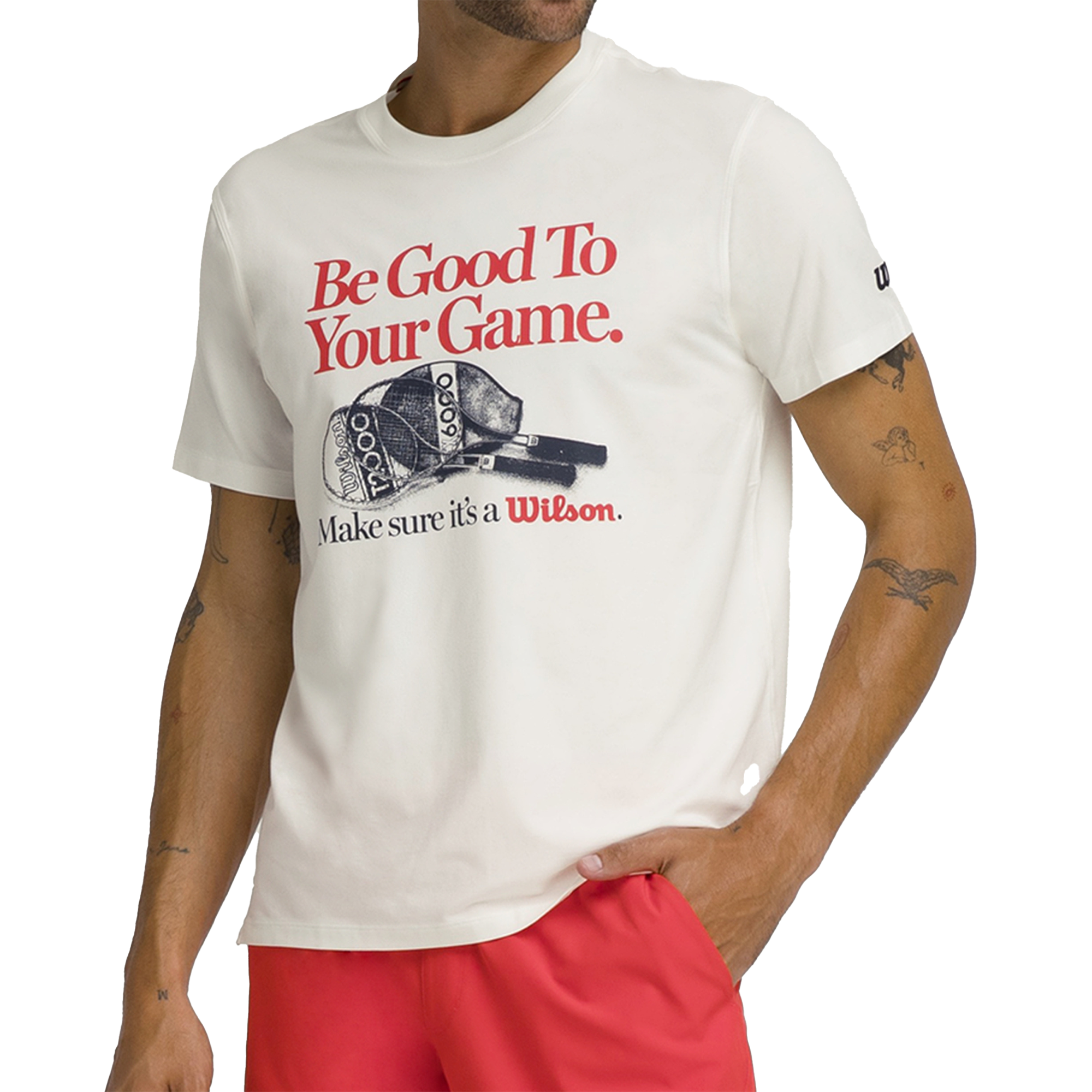 Wilson Easy Street T-Shirt Men  - Sandrift