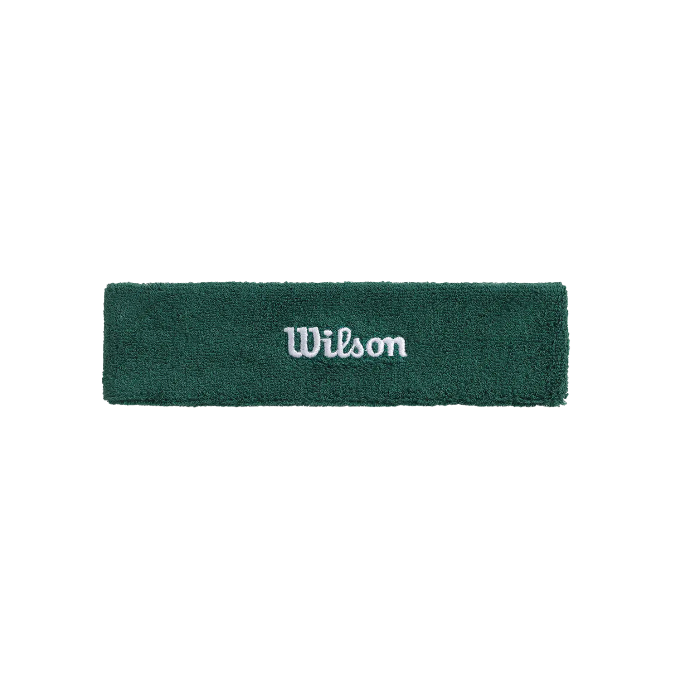 Wilson Terry Logo Headband (Unisex) - Green Field Green One Size Accessories Wilson