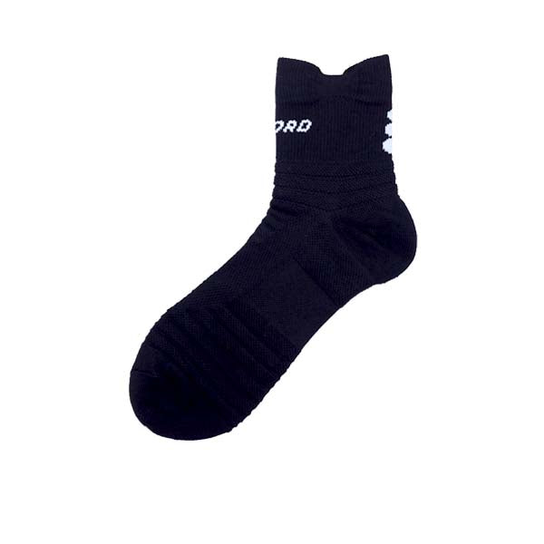 Hundred Quarter Socks Unisex - Black