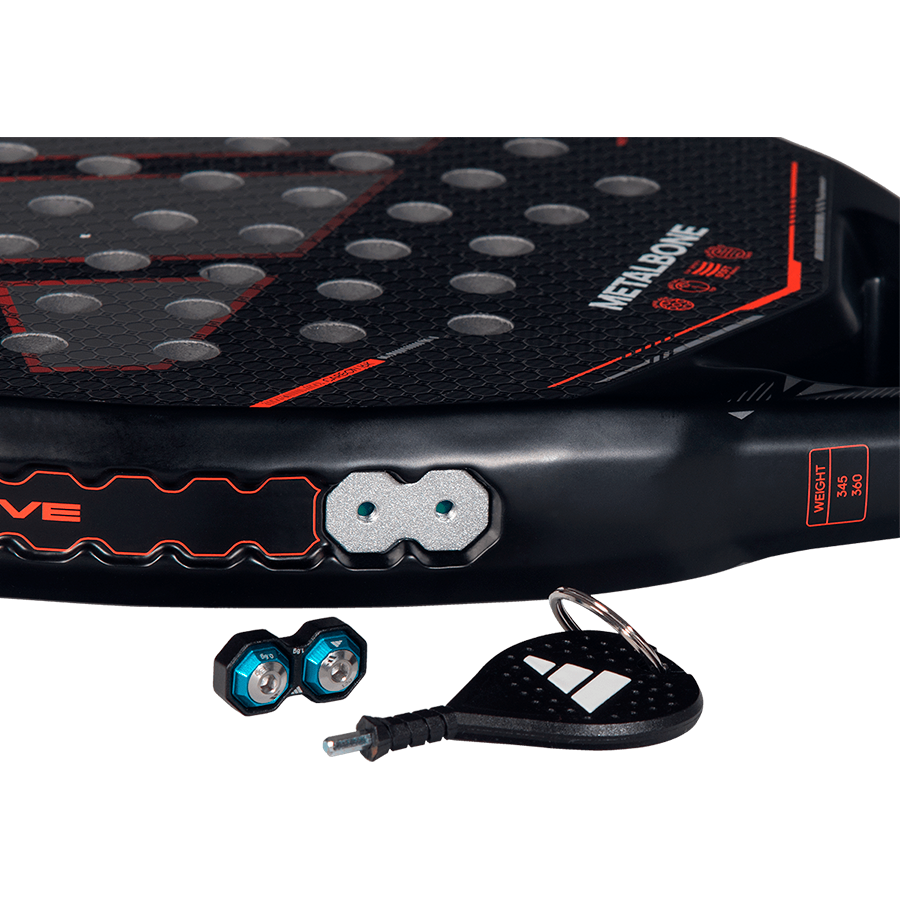 Adidas Metalbone 2026 Padel Racket – Black/Red