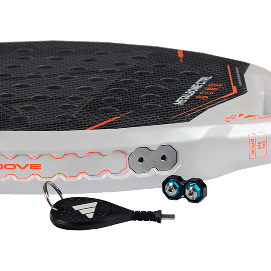 Adidas Metalbone CTRL 2026 Padel Racket - Black/Orange