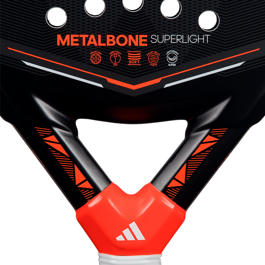 Adidas Metalbone Superlight 2026 Padel Racket - Black/Red