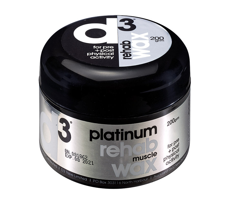 D3 Platinum Rehab Wax