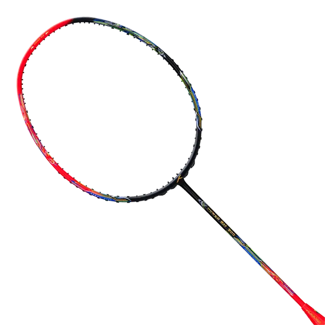 Hundred Power Ray 900 5U Badminton Racket - Black/Red
