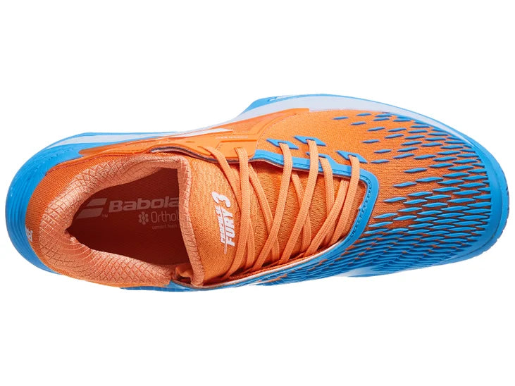 Babolat Propulse Fury 3 Clay Tennis Shoes Men - Orange