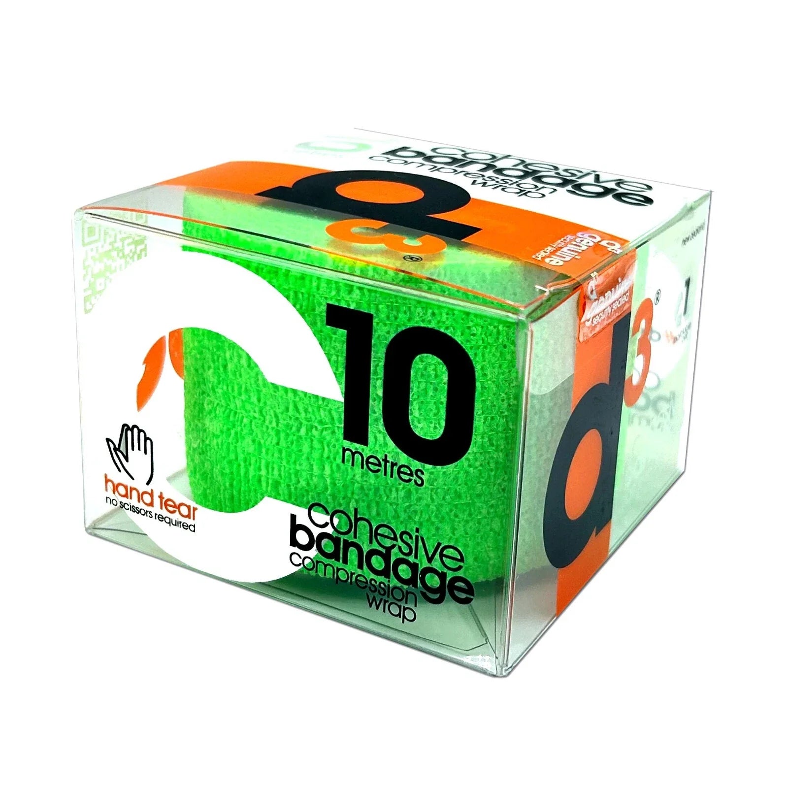 D3 Cohesive Bandage Compression Wrap 10mx50mm