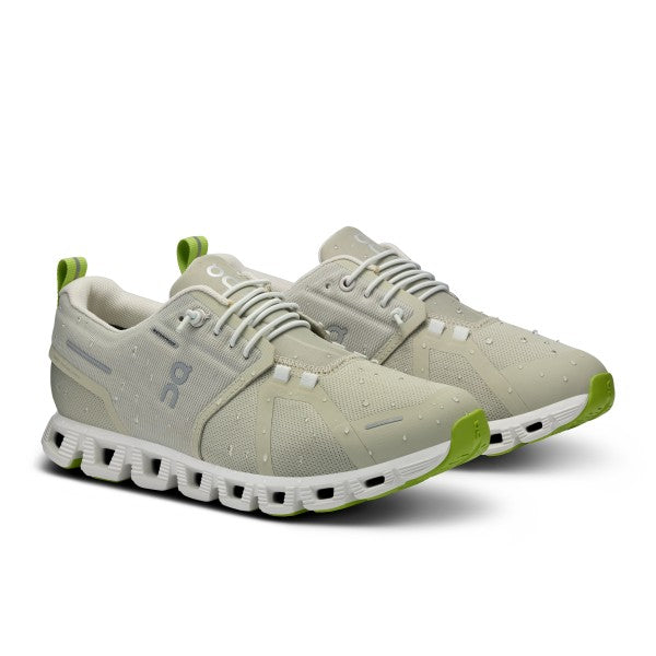 On Cloud 5 Waterproof Running Shoes Women - Chalk/Ice