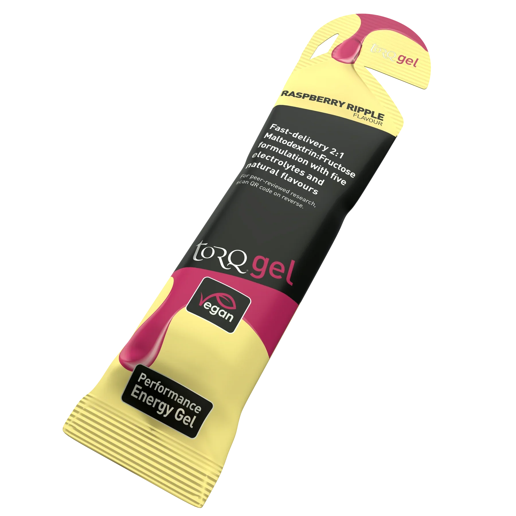 Torq Energy Gels (Single) - Raspberry Ripple