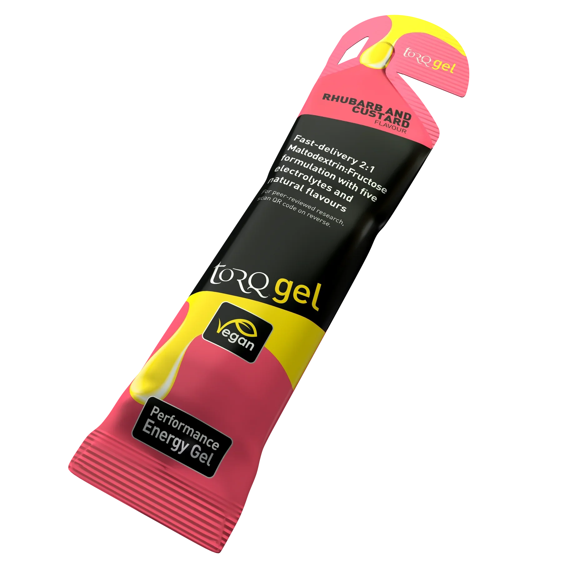 Torq Energy Gels - Single - Rhubarb Custard