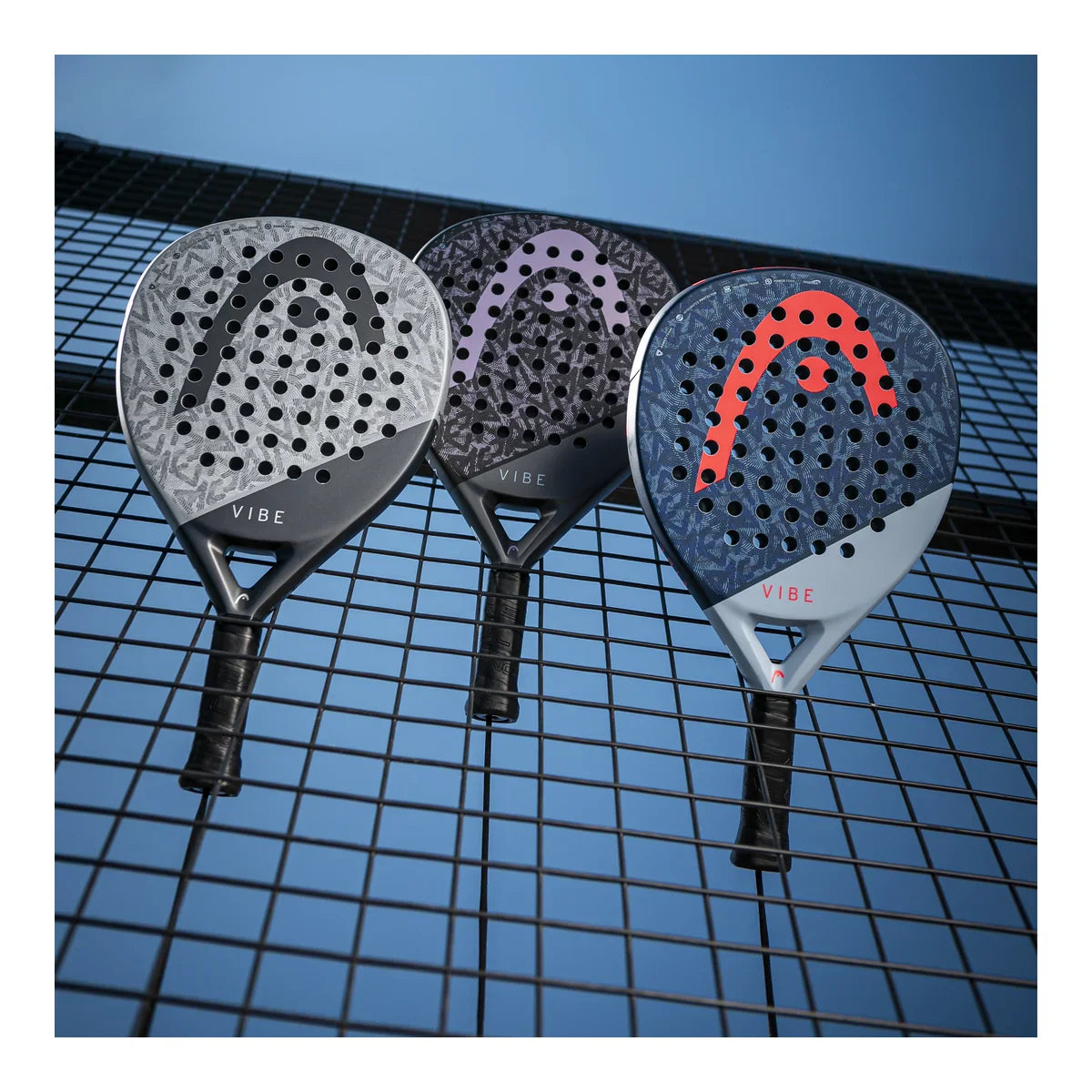 Head Vibe Padel Racket - Grey
