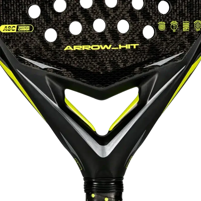 Adidas Arrow Hit 2026 Padel Racket - Black/Silver Padel Adidas