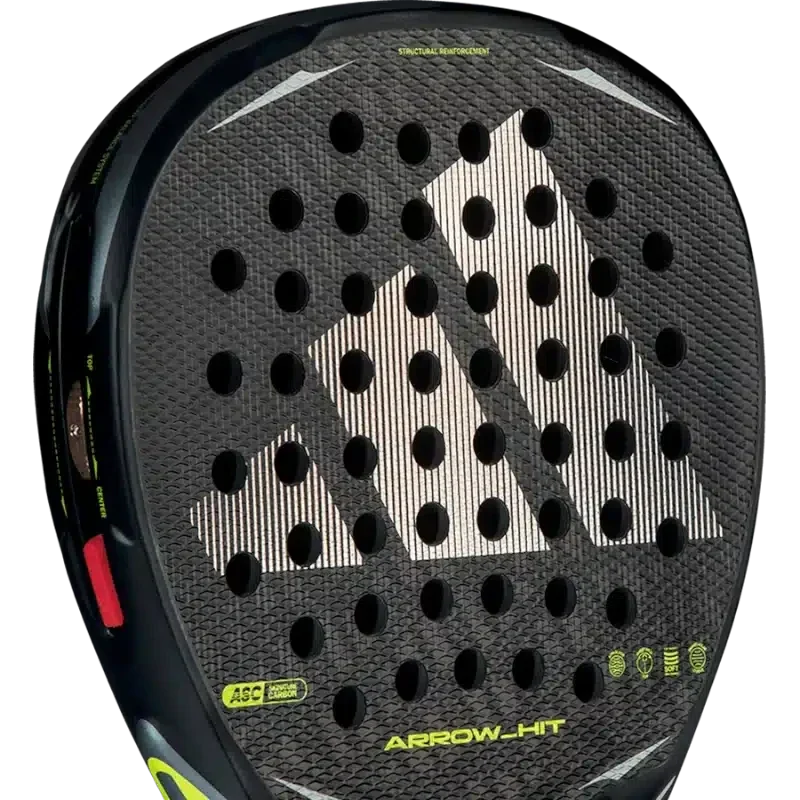 Adidas Arrow Hit 2026 Padel Racket - Black/Silver Padel Adidas
